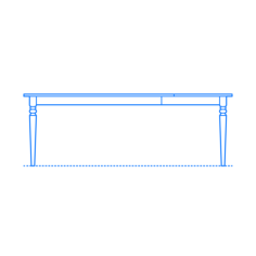 Furniture Dining Tables Ikea Ingatorp Extendable Table Rectangular Tracing Svg Vector, Free Vectors File